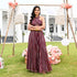 Stardust Violet Long Dress